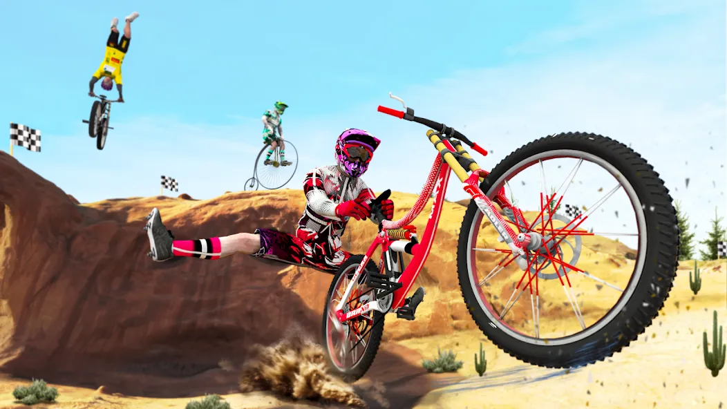 BMX Rider: Cycle Race Game  [МОД Меню] Screenshot 2