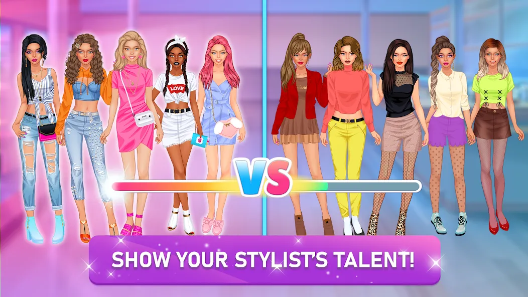College Girls Team Makeover  [МОД Все открыто] Screenshot 4