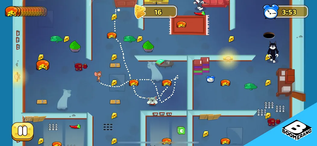 Tom & Jerry: Mouse Maze  [МОД Меню] Screenshot 4
