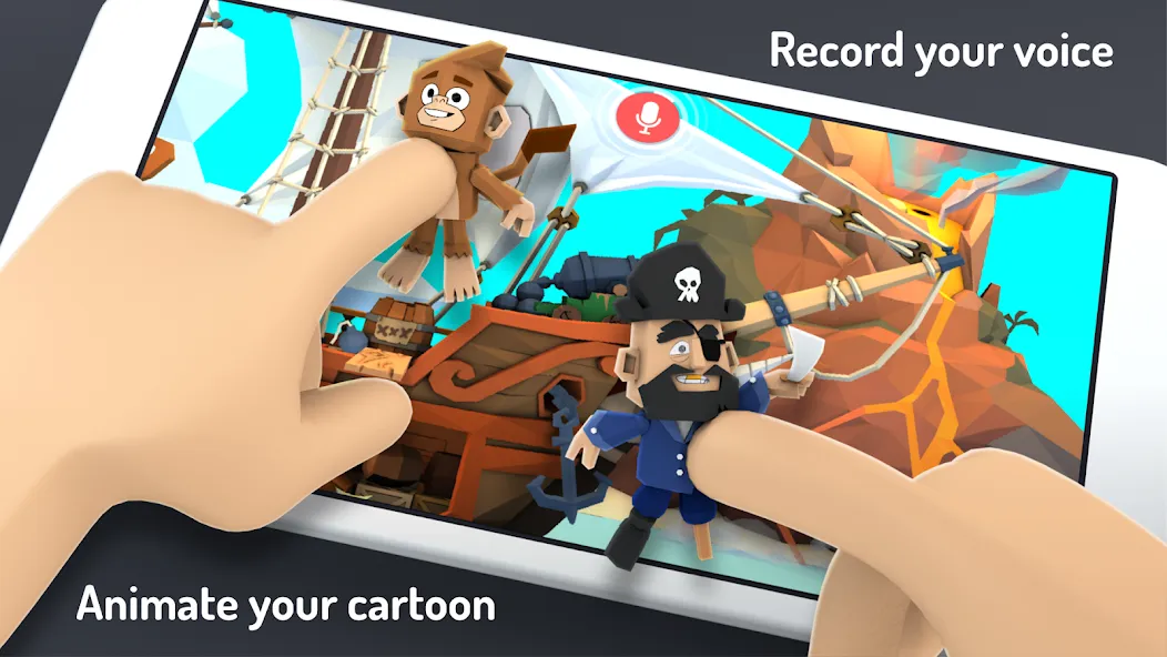 Toontastic 3D (Тунтастик 3D)  [МОД Mega Pack] Screenshot 1