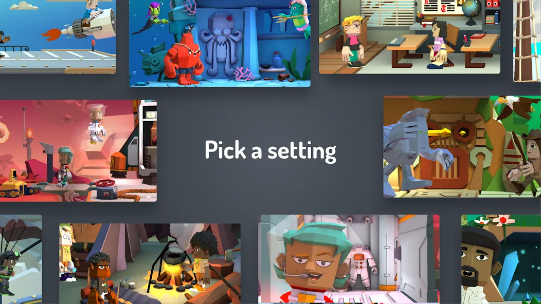 Toontastic 3D (Тунтастик 3D)  [МОД Mega Pack] Screenshot 3