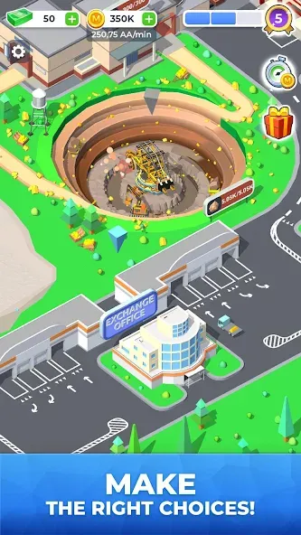 Mining Inc.  [МОД Menu] Screenshot 2