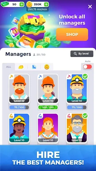 Mining Inc.  [МОД Menu] Screenshot 4