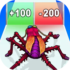 Взломанная Insect Run - Spider Evolution (Инсект Эволюшн Ран)  [МОД Меню] - полная версия apk на Андроид