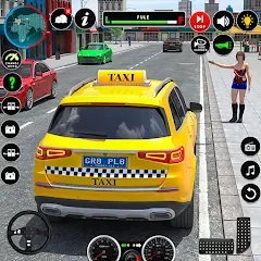 Скачать взломанную Russian Taxi Driving Simulator  [МОД Unlimited Money] - последняя версия apk на Андроид