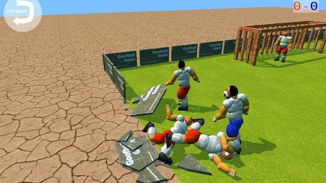 Goofball Goals Soccer Game 3D (Гуфбол Голз Соккер Гейм 3Д)  [МОД Меню] Screenshot 2