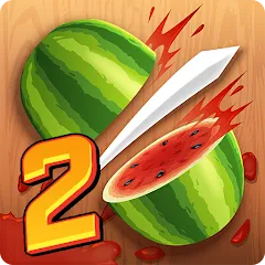 Скачать взломанную Fruit Ninja 2 Fun Action Games (Фрут Ниндзя 2)  [МОД Бесконечные монеты] - стабильная версия apk на Андроид