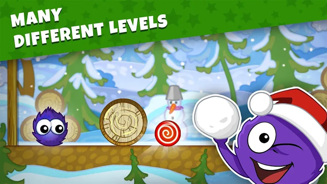 Catch the Candy: Winter Story!  [МОД Бесконечные монеты] Screenshot 1