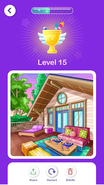 Hey Color Paint by Number Art  [МОД Menu] Screenshot 5