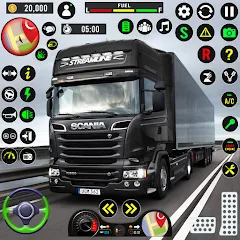 Взлом Indian Truck Heavy Cargo Duty  [МОД Unlimited Money] - полная версия apk на Андроид