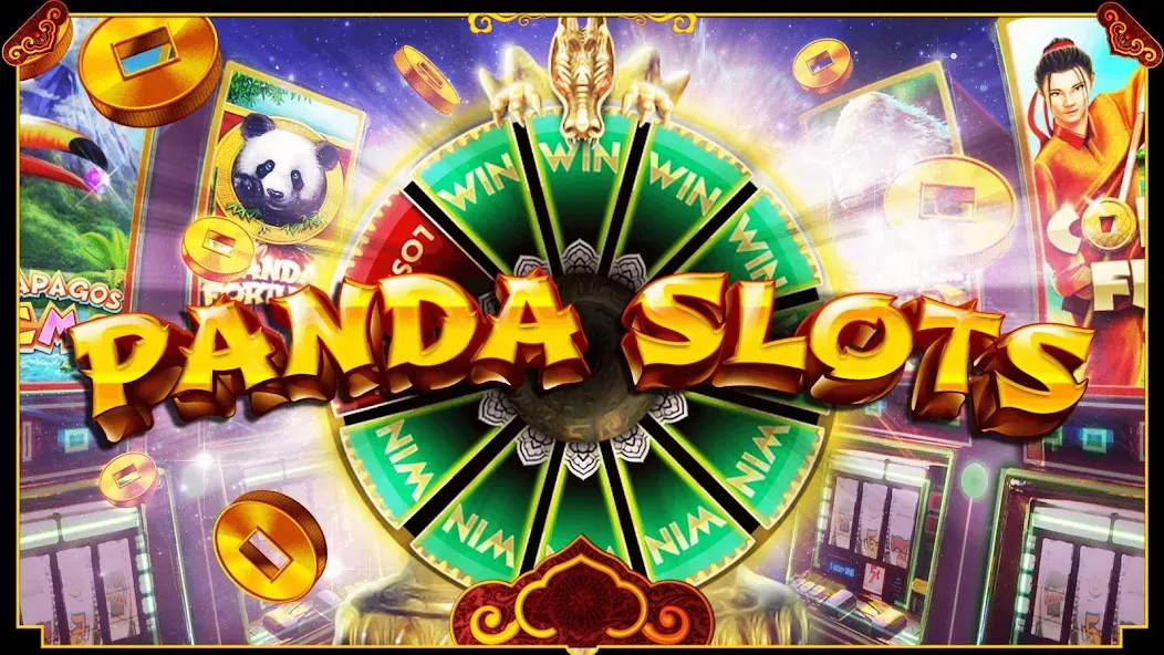 Panda Slots (Панда Слоты)  [МОД Unlimited Money] Screenshot 1
