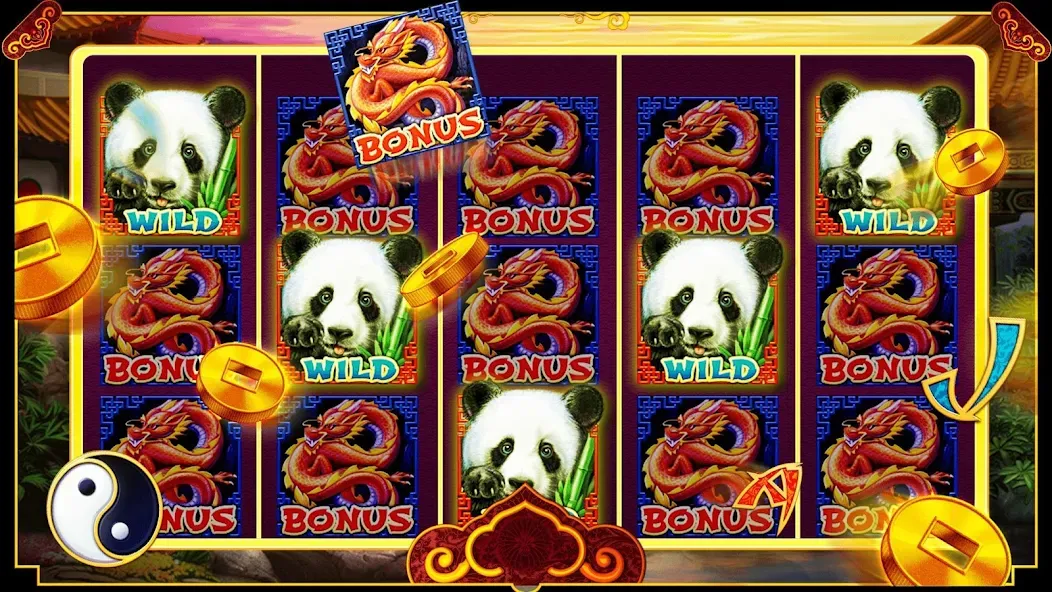 Panda Slots (Панда Слоты)  [МОД Unlimited Money] Screenshot 4
