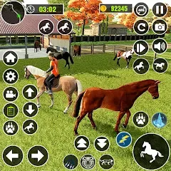 Взломанная My Horse Herd Care Simulator (Мой симулятор ухода за стадом лошадей)  [МОД Меню] - стабильная версия apk на Андроид