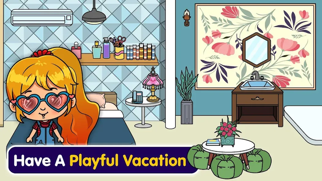 Tizi Town - My Hotel Games  [МОД Много денег] Screenshot 3