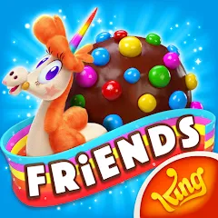 Скачать взломанную Candy Crush Friends Saga (Кенди Краш Френдс Сага)  [МОД Много монет] - последняя версия apk на Андроид