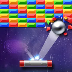 Взлом Brick Breaker Star: Space King  [МОД Mega Pack] - полная версия apk на Андроид