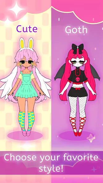 Moon's Closet dress up game  [МОД Все открыто] Screenshot 3