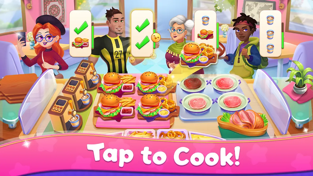 Mom's Kitchen : Cooking Games  [МОД Menu] Screenshot 3