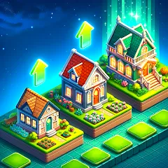 Взлом Merge HomeTown: Merge Games  [МОД Бесконечные монеты] - полная версия apk на Андроид