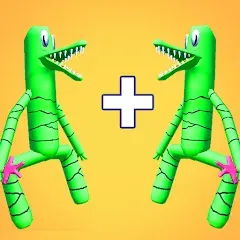 Взломанная Merge Monster Squad (Мердж Рейнбоу)  [МОД Unlocked] - полная версия apk на Андроид