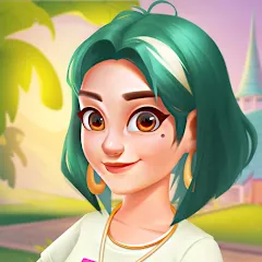 Взломанная Gossip Harbor®: Merge & Story (Госсип Харбор)  [МОД Menu] - стабильная версия apk на Андроид
