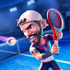 Скачать взломанную Mini Tennis: Perfect Smash (Мини Теннис)  [МОД Много денег] - последняя версия apk на Андроид