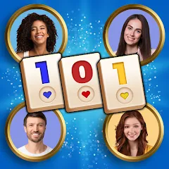 Скачать взломанную Mega 101 Okey - Çevrimiçi (Мега 101 Окей)  [МОД Много монет] - последняя версия apk на Андроид