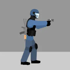 Скачать взломанную Flat Zombies: Defense&Cleanup (Флэт Зомби)  [МОД Все открыто] - стабильная версия apk на Андроид