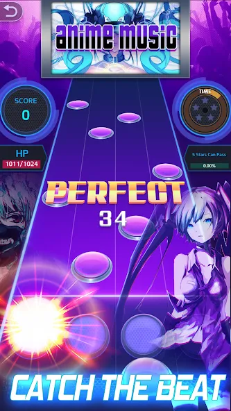Tap Tap Music-Pop Songs  [МОД Много денег] Screenshot 3