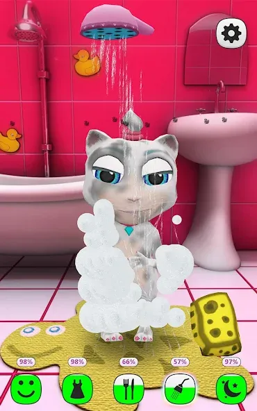 My Talking Kitty Cat  [МОД Unlimited Money] Screenshot 2