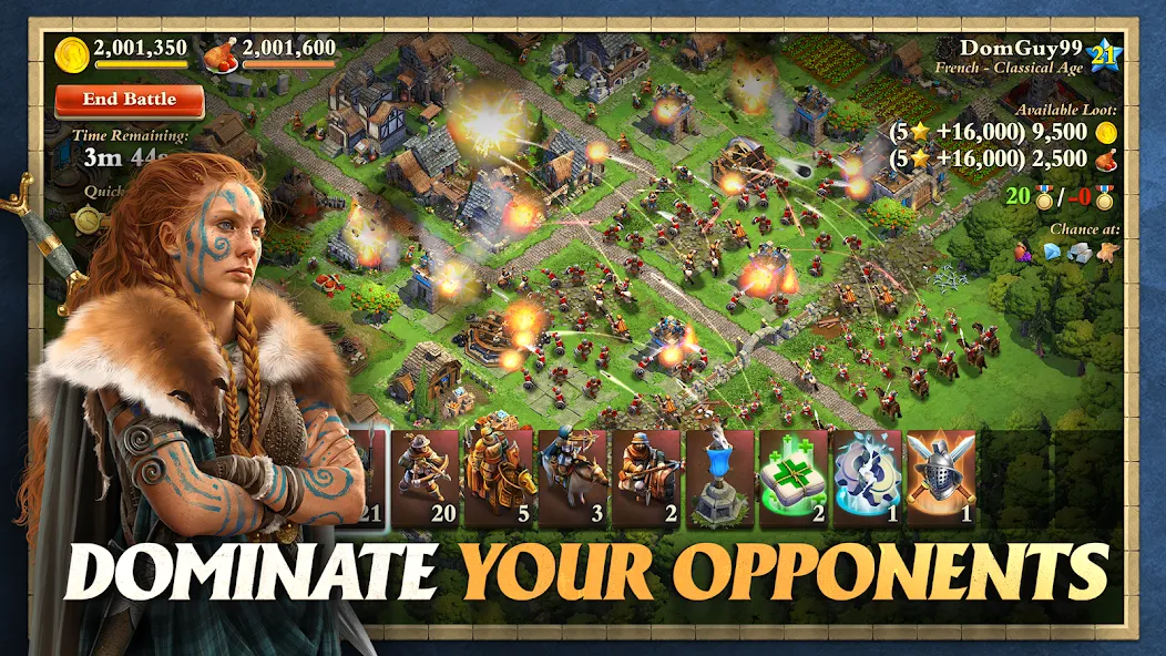 DomiNations Asia (Доминейшнс Азия)  [МОД Unlimited Money] Screenshot 1
