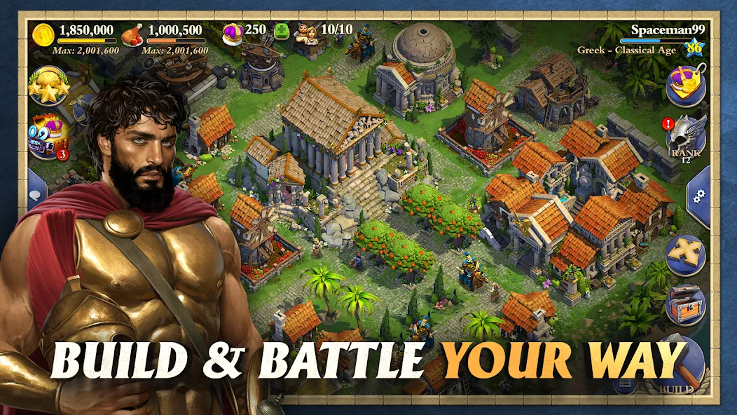 DomiNations Asia (Доминейшнс Азия)  [МОД Unlimited Money] Screenshot 3