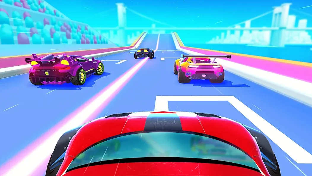 SUP Multiplayer Racing Games (СУП Мультиплеер Рейсинг)  [МОД Menu] Screenshot 1