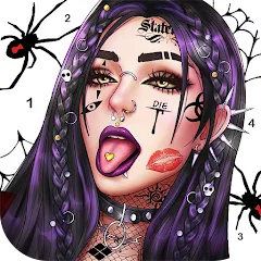 Скачать взлом Dark, Horror Color by Number  [МОД Меню] - полная версия apk на Андроид