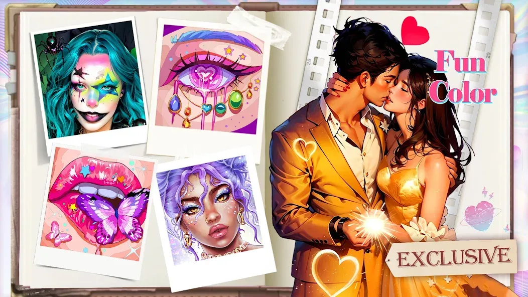 Fun Color:Happy Coloring games  [МОД Меню] Screenshot 4