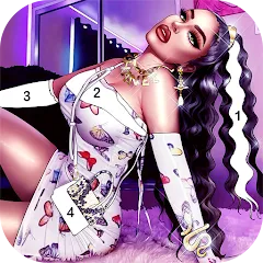 Взломанная Fun Color:Happy Coloring games  [МОД Меню] - последняя версия apk на Андроид