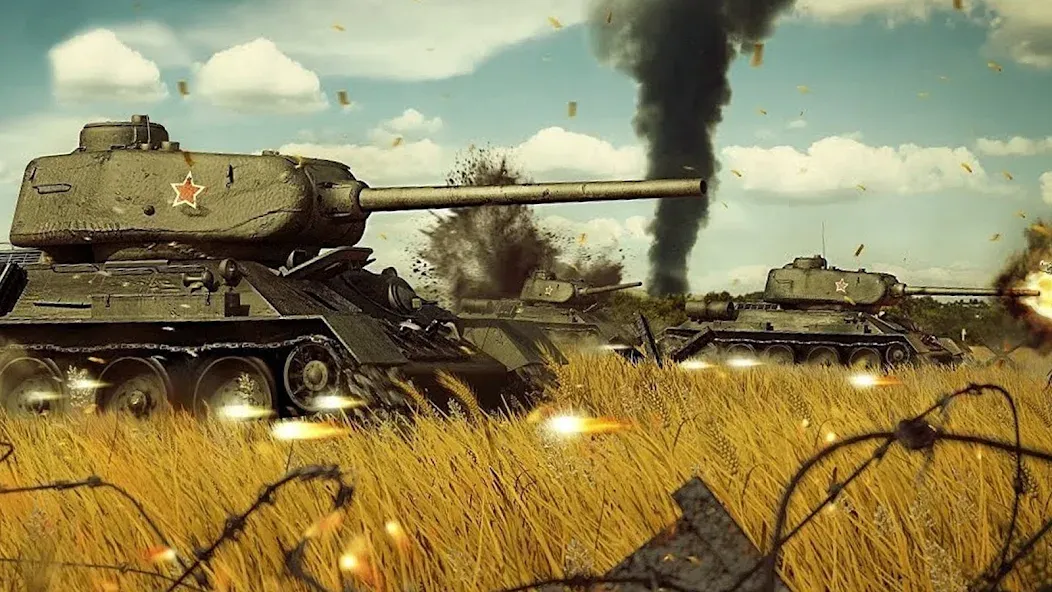 Army Tank Games Offline 3d  [МОД Unlimited Money] Screenshot 3