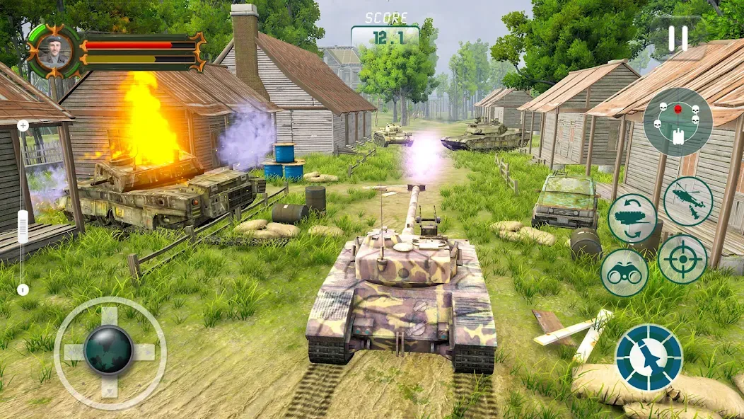 Army Tank Games Offline 3d  [МОД Unlimited Money] Screenshot 4