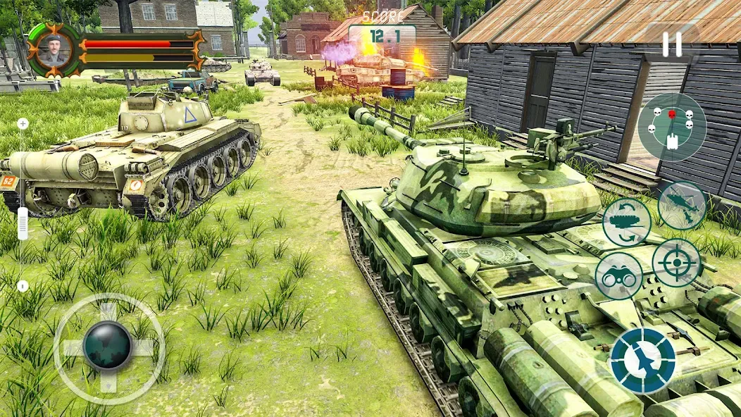 Army Tank Games Offline 3d  [МОД Unlimited Money] Screenshot 5