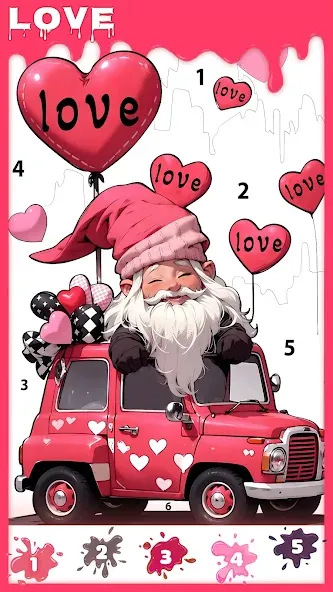 Paint Color: Color by number  [МОД Unlocked] Screenshot 3