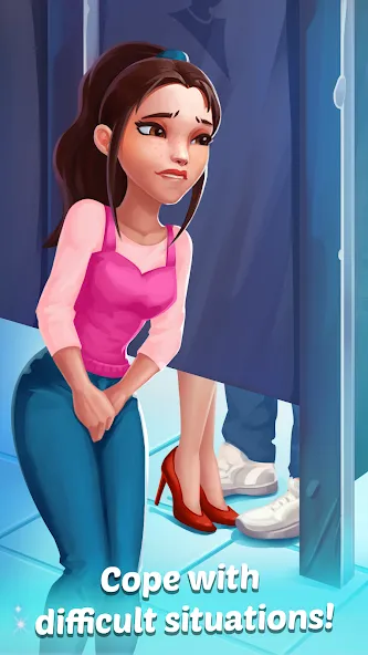 Family Town: Match-3 Makeover (Фэмили Таун)  [МОД Unlocked] Screenshot 3