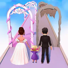 Скачать взломанную Family Town: Match-3 Makeover (Фэмили Таун)  [МОД Unlocked] - стабильная версия apk на Андроид