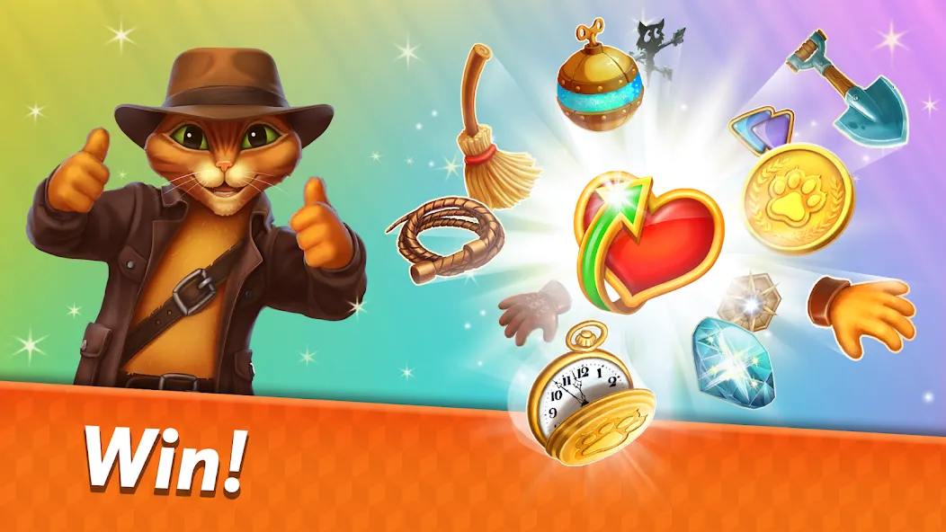 Indy Cat 2: Match 3 game  [МОД Mega Pack] Screenshot 4