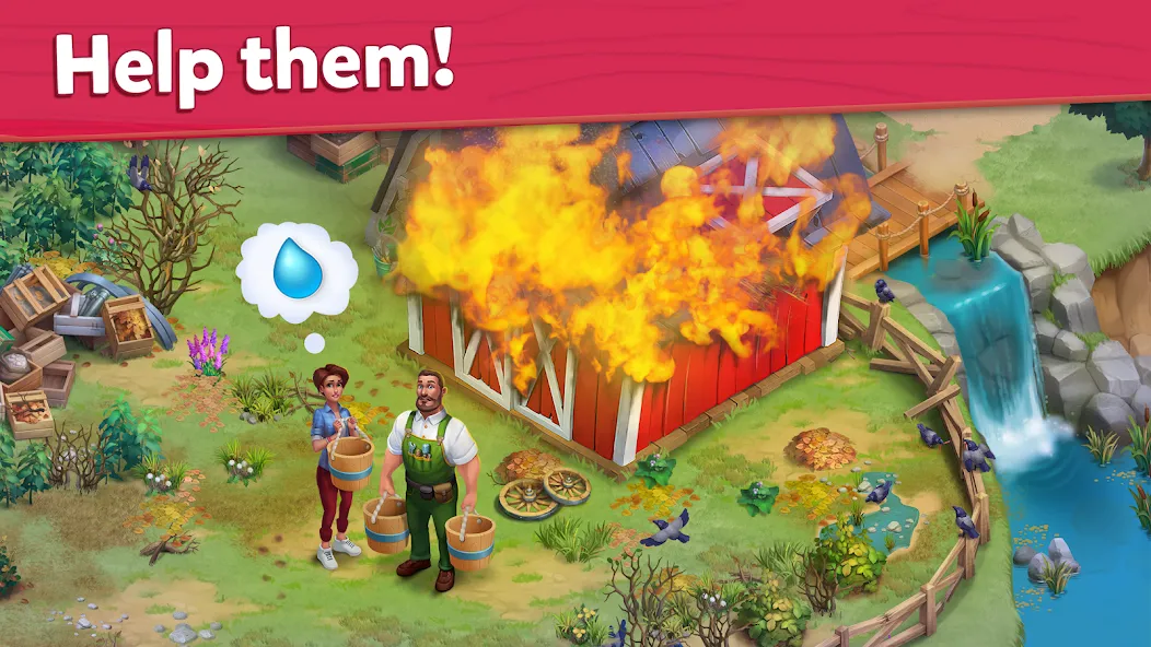 Farmscapes (Фармскейпс)  [МОД Много денег] Screenshot 1