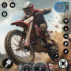 Взлом Motocross MX Dirt Bike Games  [МОД Unlimited Money] - стабильная версия apk на Андроид