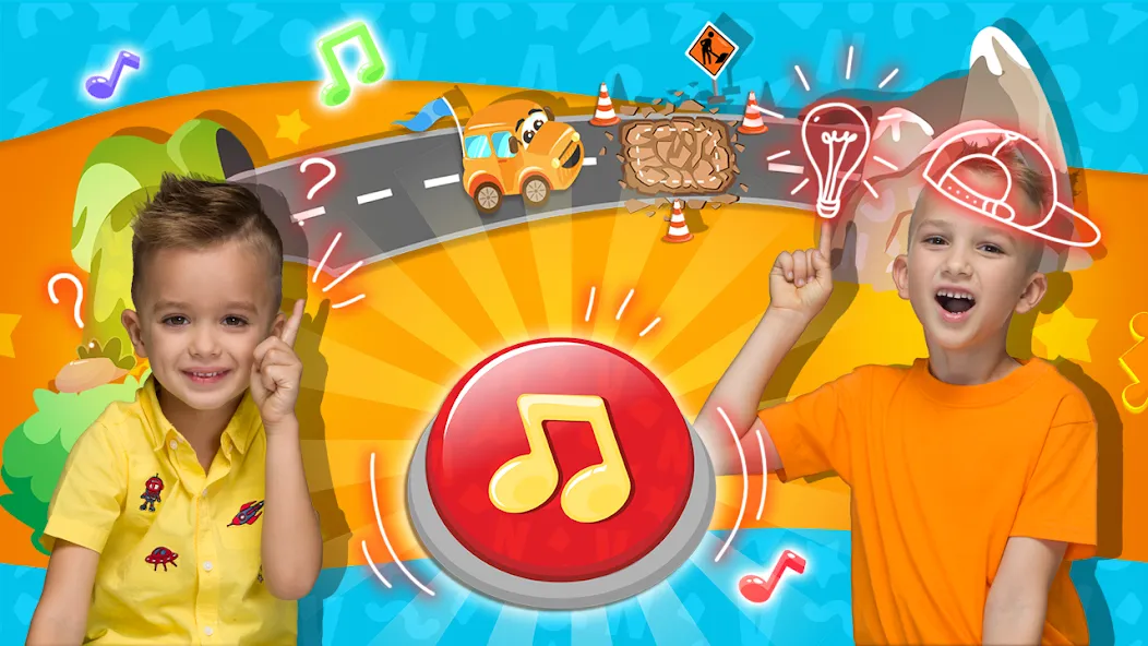 Vlad and Niki: Kids Piano  [МОД Бесконечные деньги] Screenshot 4
