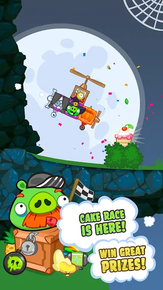 Bad Piggies (Бэд Пиггиз)  [МОД Много монет] Screenshot 2