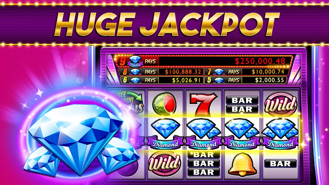 Casino Frenzy - Slot Machines (Казино Френзи)  [МОД Бесконечные деньги] Screenshot 2