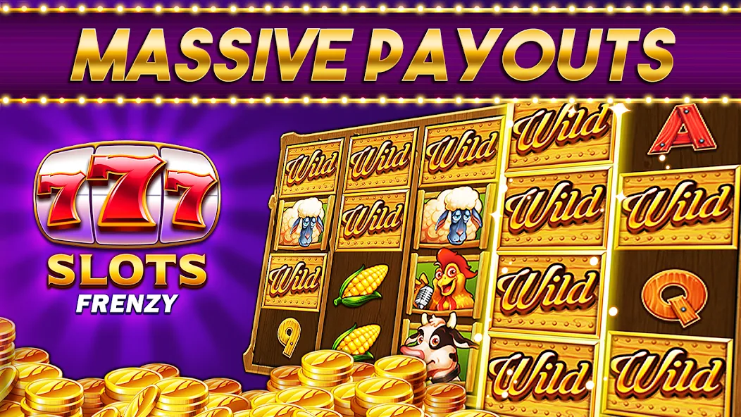 Casino Frenzy - Slot Machines (Казино Френзи)  [МОД Бесконечные деньги] Screenshot 4