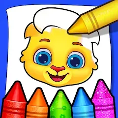 Взломанная Coloring Games: Color & Paint  [МОД Unlocked] - последняя версия apk на Андроид
